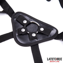 Carregar imagem no visualizador da galeria, Cinta/Arnês para Strap-on - Strap on with metal ring - Latetobed
