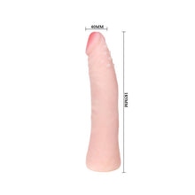 Carregar imagem no visualizador da galeria, Dildo realístico - 18,5 cm - Bege - Sextoy
