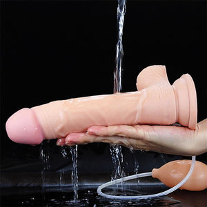 Dildo Ejaculador - 23,4 cm - Cumming Softee - Lovetoy