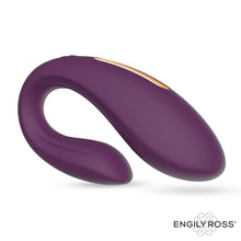 Carregar imagem no visualizador da galeria, Vibrador duplo com comando - para casal - com estimulador vaginal e clitóris - Divel - Engily Ross
