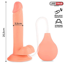Carregar imagem no visualizador da galeria, Dildo ejaculador - 20.3 cm - Squirting 8" - Intoyou
