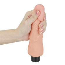 Carregar imagem no visualizador da galeria, Vibrador realístico - 17.5cm - Bege - Real Softee - LoveToy
