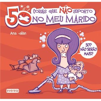 Livro - 50 coisas que não suporto no meu marido
