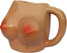 Carregar imagem no visualizador da galeria, Caneca em formato de peitos - Boob Mug
