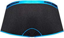 Carregar imagem no visualizador da galeria, Boxer preto e azul - Uplift mini short - Male Power
