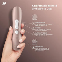 Carregar imagem no visualizador da galeria, Estimulador de Clitóris com Sucção e Vibração - Satisfyer Pro 2+
