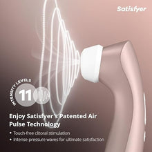 Carregar imagem no visualizador da galeria, Estimulador de Clitóris com Sucção e Vibração - Satisfyer Pro 2+
