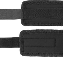 Carregar imagem no visualizador da galeria, Algemas ajustáveis para pulsos ou tornozelos - Preto -  Neoprene Handcuffs - Darkness
