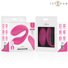Carregar imagem no visualizador da galeria, Vibrador duplo com comando - para casal - Nora - Intense

