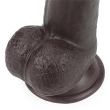 Carregar imagem no visualizador da galeria, Dildo deslizante com dupla camada 9” - Castanho - 23.5 cm - Sliding Skin - LoveToy
