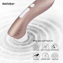 Carregar imagem no visualizador da galeria, Estimulador de Clitóris com Sucção e Vibração - Satisfyer Pro 2+
