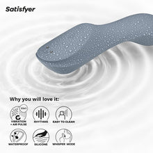 Carregar imagem no visualizador da galeria, Vibrador e estimulador de clitóris por ondas de pressão - Curvy Trinity 3 - Cinza - Satisfyer
