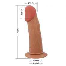 Carregar imagem no visualizador da galeria, Strap-on oco -  Bege - 17,5 cm - Stark - Pretty Love
