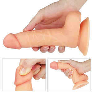 Dildo realístico - 18cm - The Ultra Soft Dude - Lovetoy