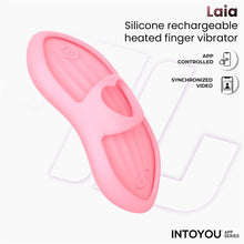 Carregar imagem no visualizador da galeria, Vibrador de dedo com APP e aquecimento - Laia - Intoyou
