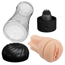 Carregar imagem no visualizador da galeria, Masturbador masculino com vibração - Vagina - Naomi - Pretty Love
