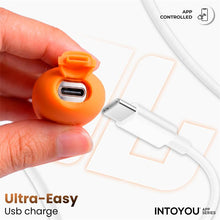 Carregar imagem no visualizador da galeria, Ovo vaginal vibratório com APP - Nexegg - Laranja e roxo - IntoYou
