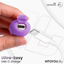 Carregar imagem no visualizador da galeria, Ovo vaginal vibratório com APP - Nexegg - Verde e roxo - IntoYou
