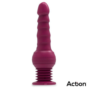 Vibrador com movimento sobe e desce - 24 cm - Jet Thruster Rocket - Double Action