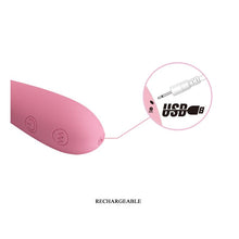 Carregar imagem no visualizador da galeria, Vibrador recarregável - Vaginal e Ponto G - Gloria - Pretty Love
