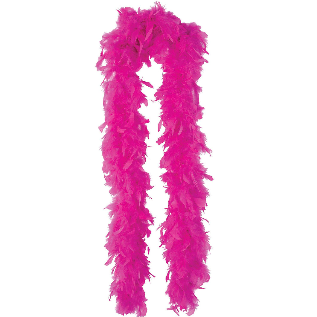 Boa de Plumas - Rosa choque - Daring