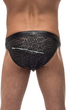 Carregar imagem no visualizador da galeria, Cueca preta com fechos - Zip it -  Male Power
