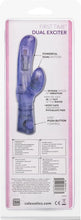 Carregar imagem no visualizador da galeria, Vibrador vaginal com estimulador de clitóris - First time dual exciter
