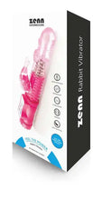 Carregar imagem no visualizador da galeria, Vibrador vaginal com estimulador de clitóris - Rosa - Rabbit Vibrator - Zenn

