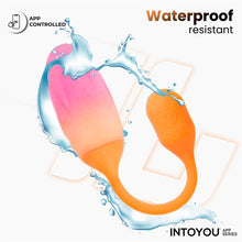 Carregar imagem no visualizador da galeria, Ovo vaginal vibratório com APP - Nexegg - Laranja e roxo - IntoYou
