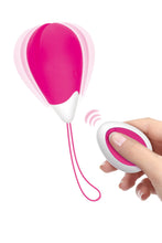 Carregar imagem no visualizador da galeria, Ovo vibratório vaginal com comando - Love egg 2 - Rosa - Yoba
