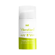 Carregar imagem no visualizador da galeria, Gel estimulante com efeito vibratório - efeito quente - Caipirinha - 15ml - INTT
