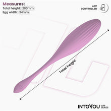 Carregar imagem no visualizador da galeria, Ovo vaginal vibratório com movimento de rotação e APP - Rotating remote egg - IntoYou
