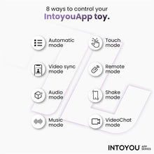 Carregar imagem no visualizador da galeria, Ovo vaginal vibratório com APP - Nexegg - Verde e roxo - IntoYou

