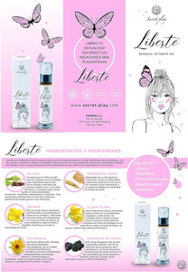 Óleo hidratante íntimo - Liberté - 50ml - Secret Play