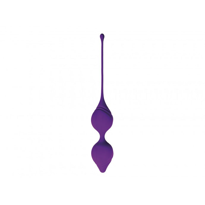 Bolas vaginais para exercícios pélvicos - E2 - Roxo - Virgite
