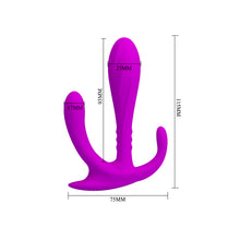 Carregar imagem no visualizador da galeria, Estimulador vaginal - clitóris e anal - Edgar - Pretty Love
