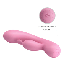 Carregar imagem no visualizador da galeria, Vibrador Vaginal e Ponto G com Estimulador de Clitóris - Hugo - Pretty Love
