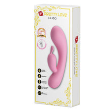 Carregar imagem no visualizador da galeria, Vibrador Vaginal e Ponto G com Estimulador de Clitóris - Hugo - Pretty Love
