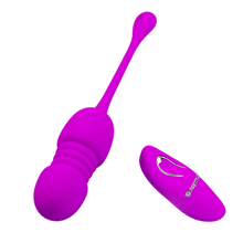 Carregar imagem no visualizador da galeria, Ovo vibratório vaginal com comando e movimento sobe e desce - Callieri - Pretty Love
