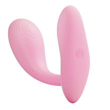 Carregar imagem no visualizador da galeria, Vibrador vaginal e clitóris com APP - Baird - Rosa - Pretty Love
