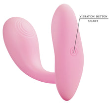 Carregar imagem no visualizador da galeria, Vibrador vaginal e clitóris com APP - Baird - Rosa - Pretty Love
