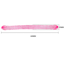Carregar imagem no visualizador da galeria, Dildo duplo - Double dones - Rosa - 44 cm - Baile

