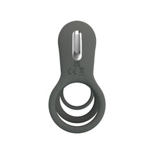 Carregar imagem no visualizador da galeria, Vibrador para casal/engrossador de pénis com estimulador de clitóris, anel duplo para pénis e testículos - Jammy - Pretty Love
