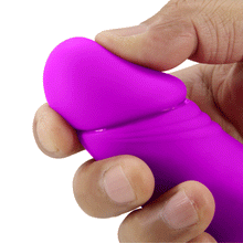 Carregar imagem no visualizador da galeria, Strap-on duplo vibratório e estimulador de clitóris com pulsação - Zanini - Pretty Love
