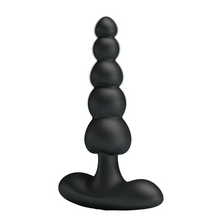 Carregar imagem no visualizador da galeria, Plug anal com vibração - Preto - Corban - Pretty Love
