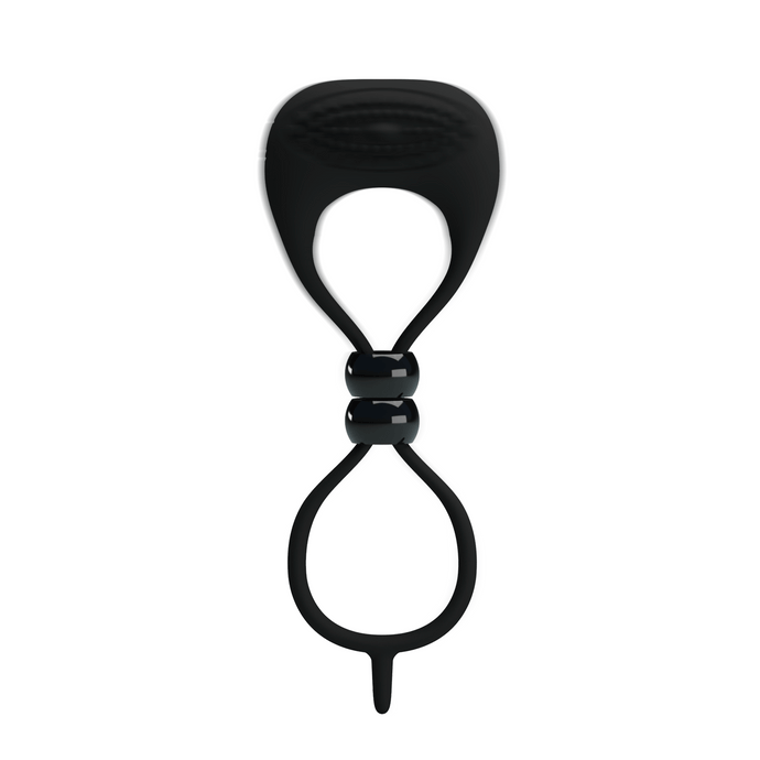 Anel vibratório para pénis e testículos - ajustável - Locker - PrettyLove