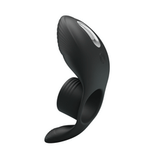Carregar imagem no visualizador da galeria, Anel Peniano vibratório com 2 estimuladores - Recarregável - Vibrating Penis Sleeve - Pretty Love
