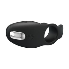 Carregar imagem no visualizador da galeria, Anel Peniano vibratório com 2 estimuladores - Recarregável - Vibrating Penis Sleeve - Pretty Love
