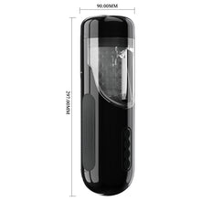 Carregar imagem no visualizador da galeria, Masturbador masculino com movimento de rotação e sobe e desce - Preto - Lorelei - Pretty Love
