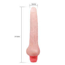 Carregar imagem no visualizador da galeria, Vibrador realístico flexível - 19cm - Flexy vibe sensual pine
